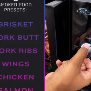 2025 GE Profile – Smart Indoor Smoker – Black