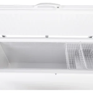Maxx Cold Chest Freezer with Solid Top, 71.3"W, 19.4 cu. ft. Storage Capacity, Locking Lid, Garage Ready, in White (MXSH19.4SHC)