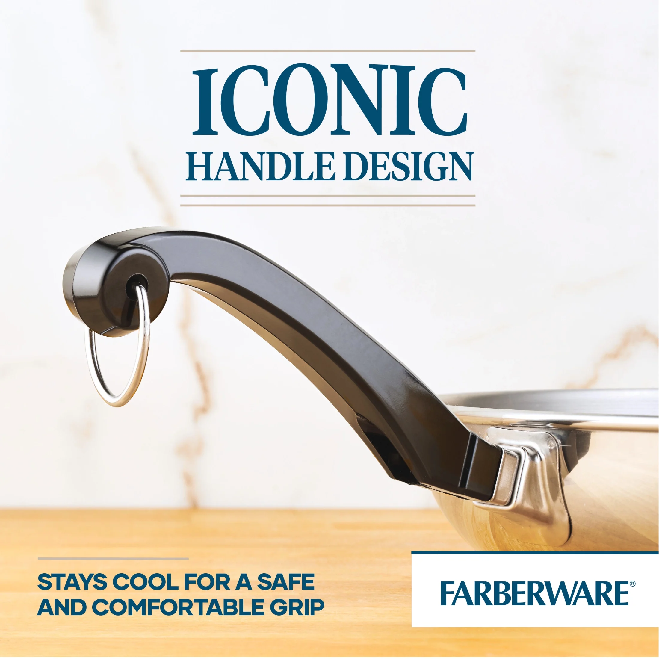 Farberware Classic Series 15 Pcs Stainless Steel and Nonstick Cookware Set with Cooking Tools, Induction Compatible, Metal Utensil and Dishwasher Safe, Stainless Steel