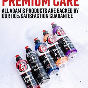 Adam’s Mega Foam 16oz - pH Best Car Wash Soap For Foam Cannon, Pressure Washer or Foam Gun | Concentrated Car Detailing & Cleaning Detergent Soap | Won't Strip Car Wax or Ceramic Coating
