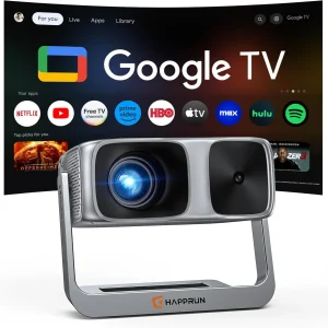 2000 ANSI Official Licensed Google TV Outdoor Projector 4K Decoding, Smart Projector
