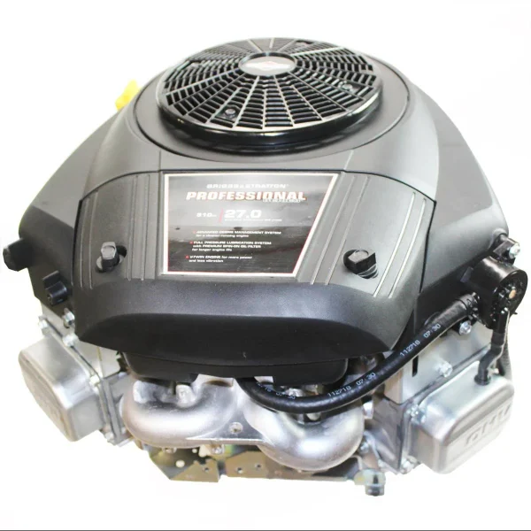 27HP Vertical Engine with 1′′x3-5/32′′ Shaft, Electric Start, 16 Amp, Fuel Pump, Oil Filter – Cast Iron Sleeve