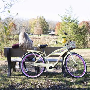 26" Margaritaville Women'S 3 - Speed Cruiser Bike, Yellow