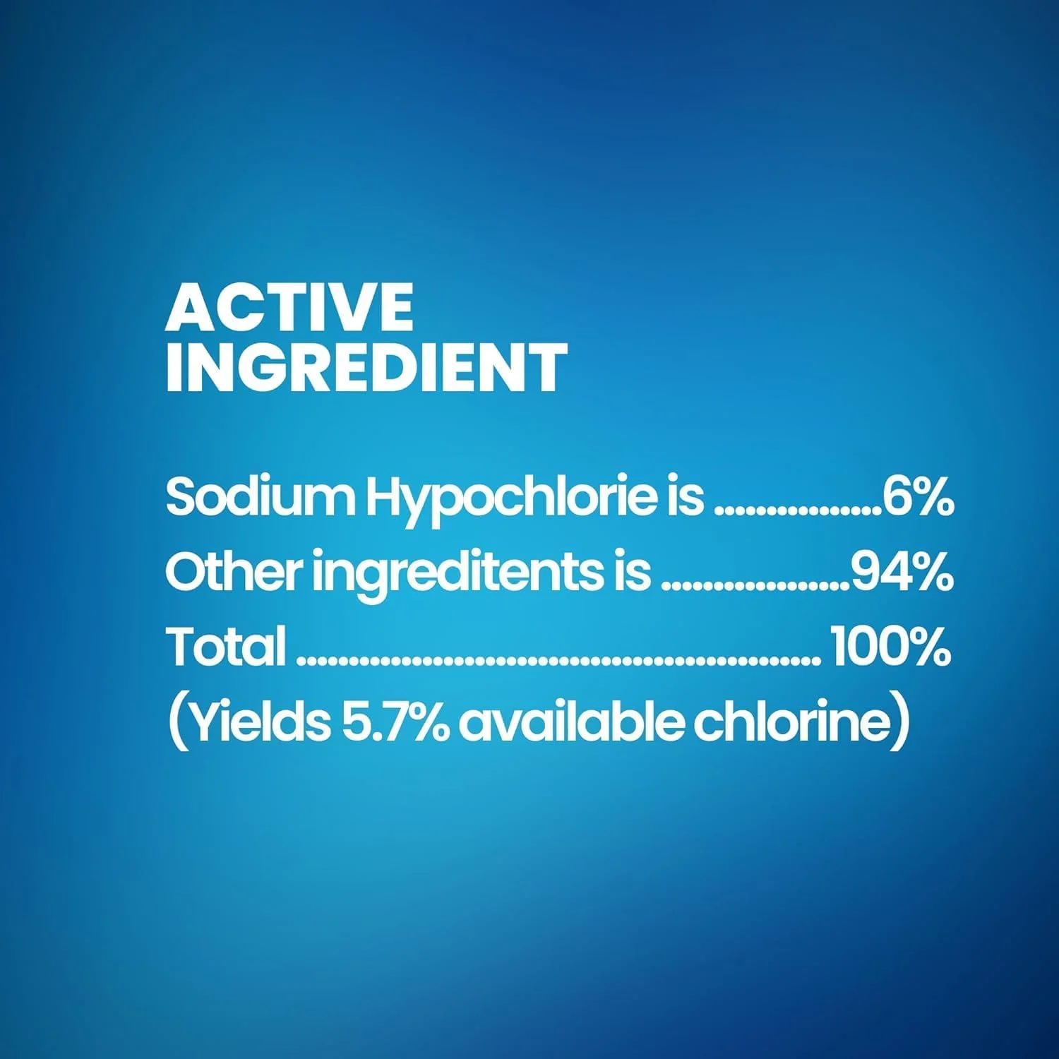 (12 Gallons) - Liquid Chlorine Bleach, for Laundry, Household and Cleaning, 1 Gallon Jugs