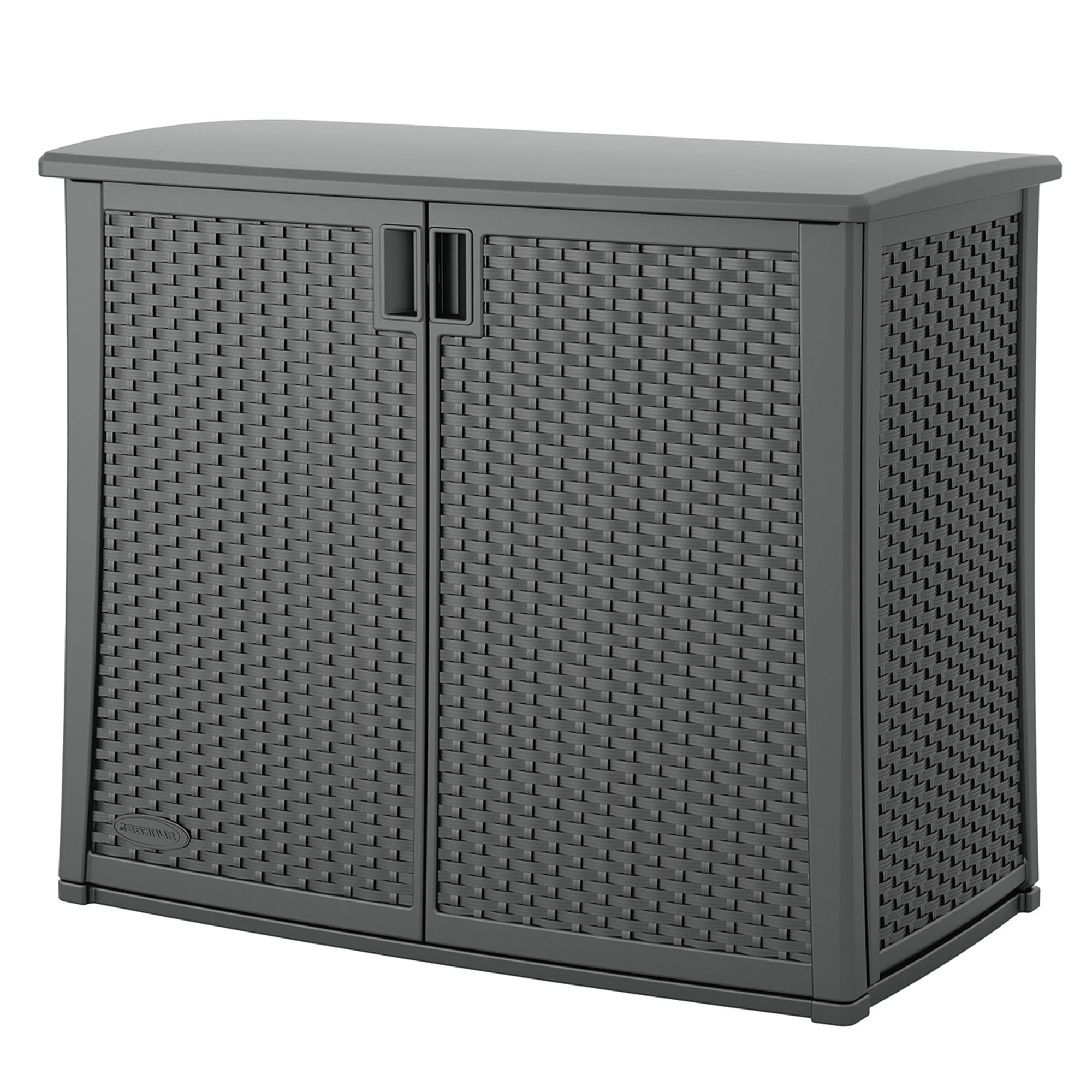 Suncast Outdoor 97-gallon Cabinet Deck Storage Box, Gray
