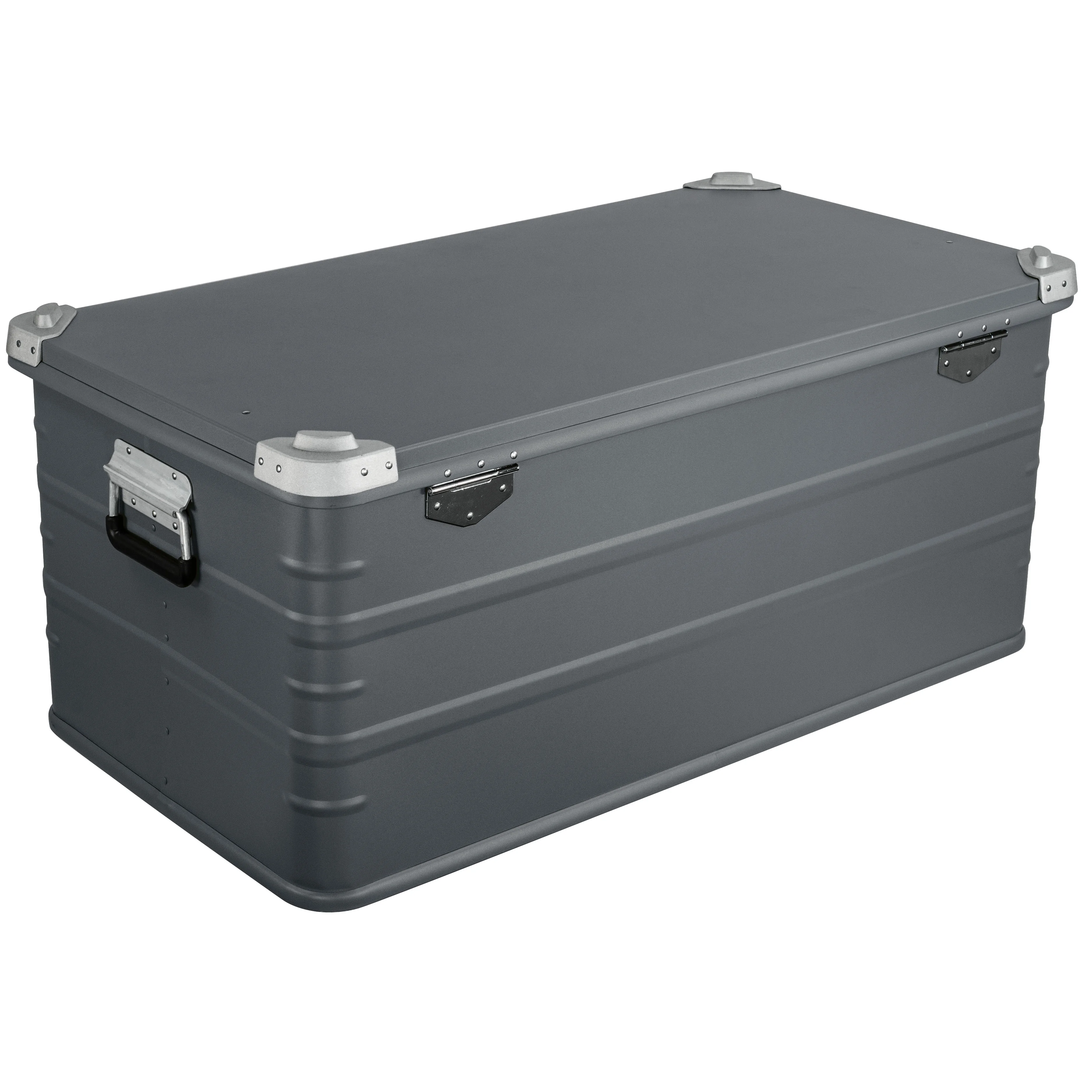 Crossover Aluminum Overland Storage, Trunk, Metal Cargo Case, Storage Box (147L X-Large, Black)