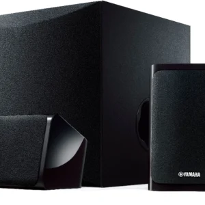 2025 Yamaha – 5.1-Channel 4K Home Theater Speaker System with Powered Subwoofer and Bluetooth Streaming – Black