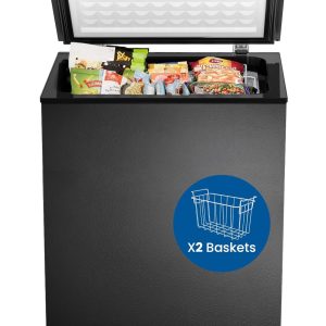 Chest Freezer 3.5 Cubic Feet Compact Freezer Free Standing Top open Door Deep Freezer