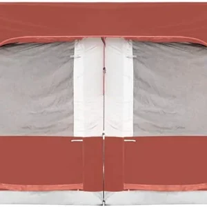 CAMPROS CP Tent 12-Person-Camping-Tents,3 Room Family Tents,Waterproof Windproof Family Tent with Top Rainfly,6 Large Mesh Windows,Double Layer,Easy Set Up, Portable with Carry Bag-20' x 9' x 72"(H)