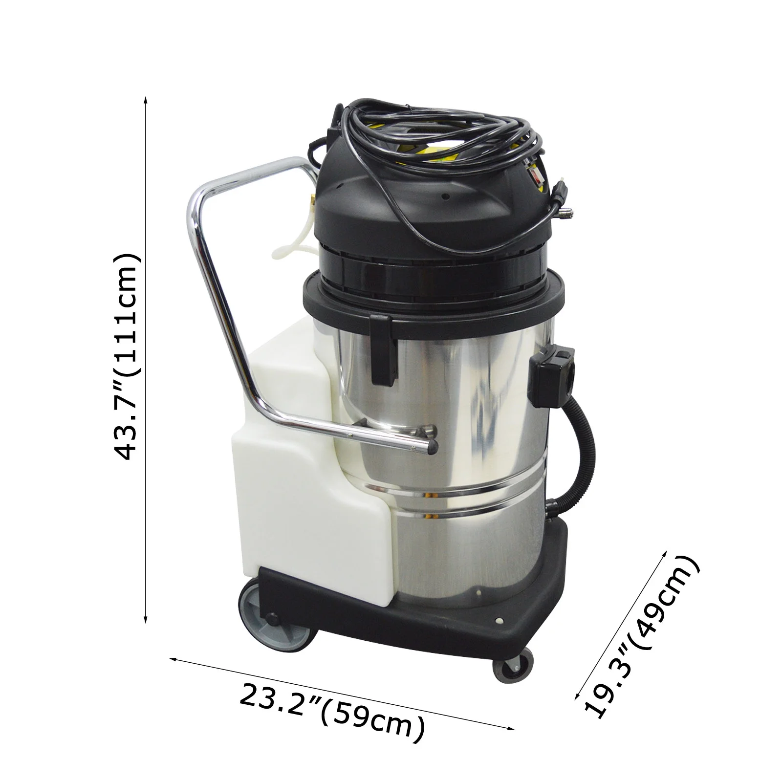 INTBUYING Carpet Cleaning Machine Carpet Extractor 30L/40L/60L/80L 110V/220V