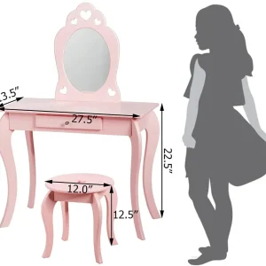 Fireflowery Vanity Detachable Princess Pretend