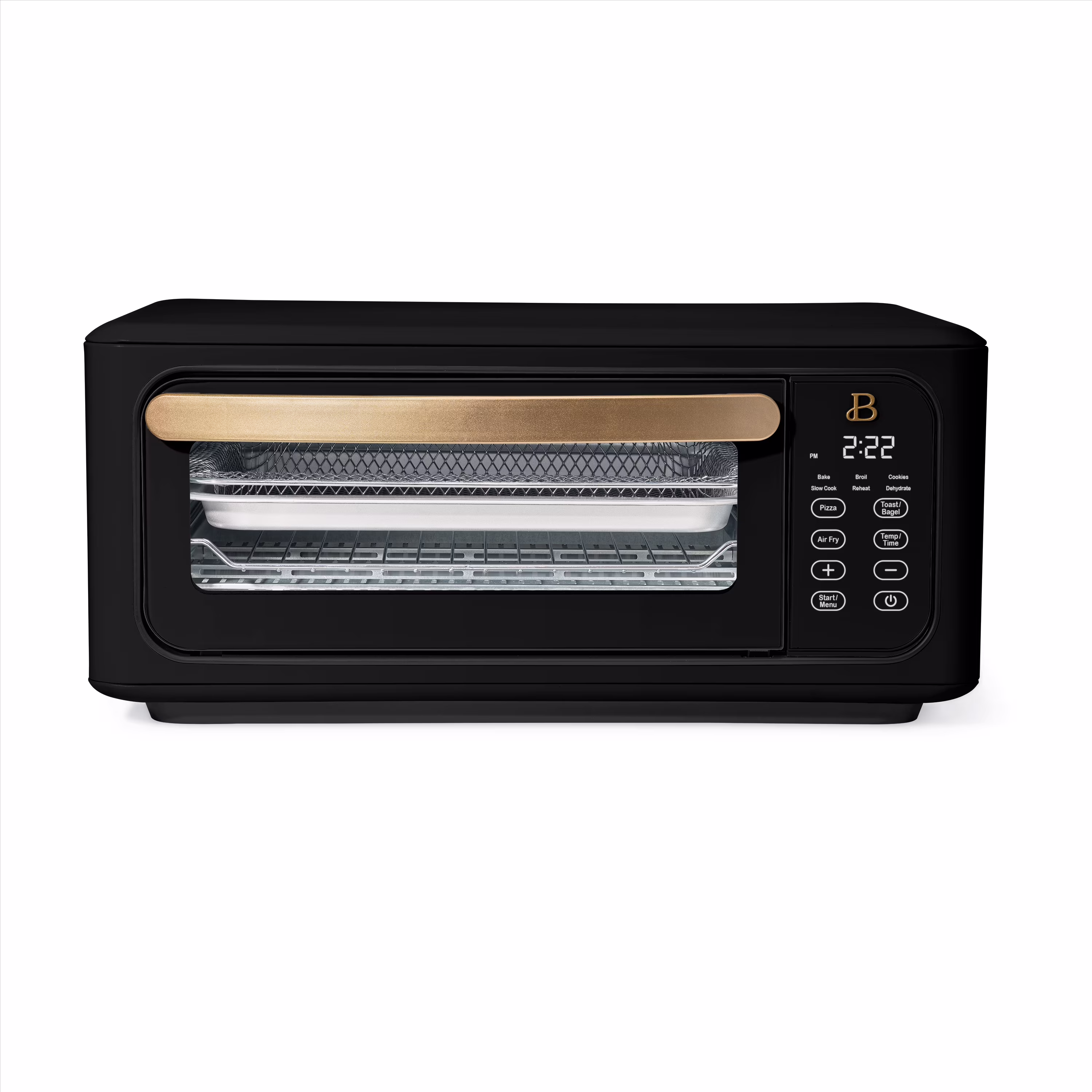 Beautiful Infrared Air Fryer Toaster Oven, 9-Slice, 1800 W, White Icing by Drew Barrymore