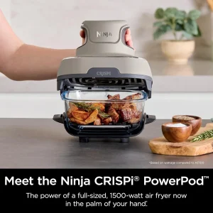 Ninja Crispi 4-in-1 Portable Glass Air Fryer Cooking System