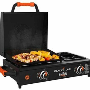 blackstone adventure ready 17 inch tabletop griddle with range top black