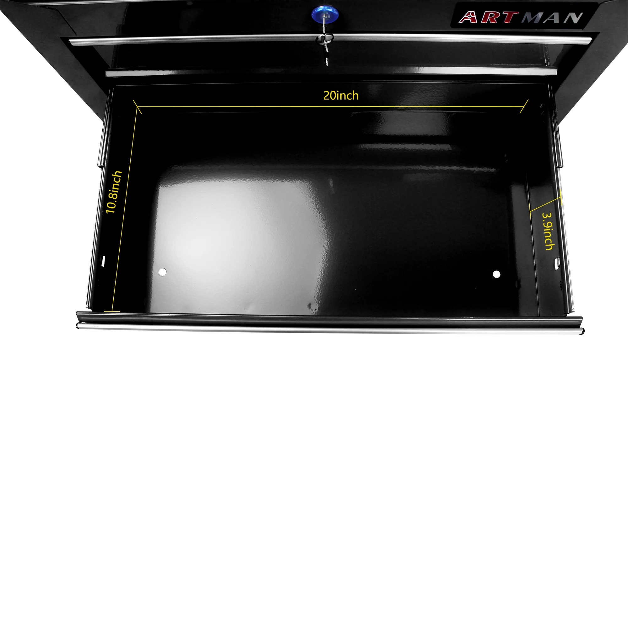 ARTMAN 5 Drawer Rolling Tool Chest, Tool Storage Cabinet with Wheels and Drawers for Garage Warehouse