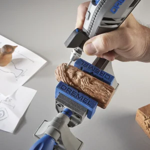 Dremel 4300-9/64 Platinum Edition Corded Rotary Tool, Variable Speed with 9 Dremel Tool Attachments, 64 Accessories, Storage Organizers & Dremel Tool Case, 1.8A/120V