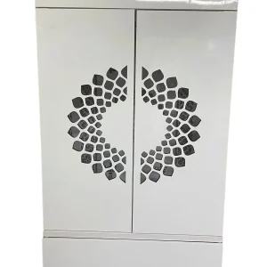 Customized Wooden Cabinet Desginer Mandir With LED / Mandir For Home & Office / Temple For Home / Pooja Ghar / Mandir With Lights /Storage