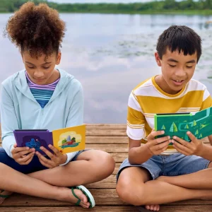 Amazon – Kindle Paperwhite Kids E-Reader 6.8′′ display with kid-friendly cover – 16GB – 2022 – 2023 – Emerald Forest
