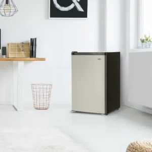 Danby 4.5 cu. ft. Compact Fridge with True Freezer in Stainless Steel (DCR045B1BSLDB)