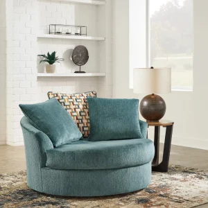 Oversized Swivel Accent Chair