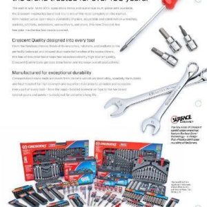 Crescent 170 Piece General Purpose Tool Set – Closed Case – CTK170CMP2