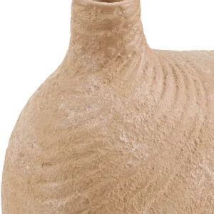 Mark&Day Vases, Joi Global Terracotta Flower Vase, Etched Papier-Mache Floor Vase for Flowers, Decorative Home Decor Accents for Living Room Bedroom Kitchen Office (12"H x 10"W x 6"D)