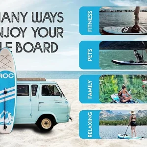 Roc Inflatable Stand Up Paddle Boards 10 ft 6 in