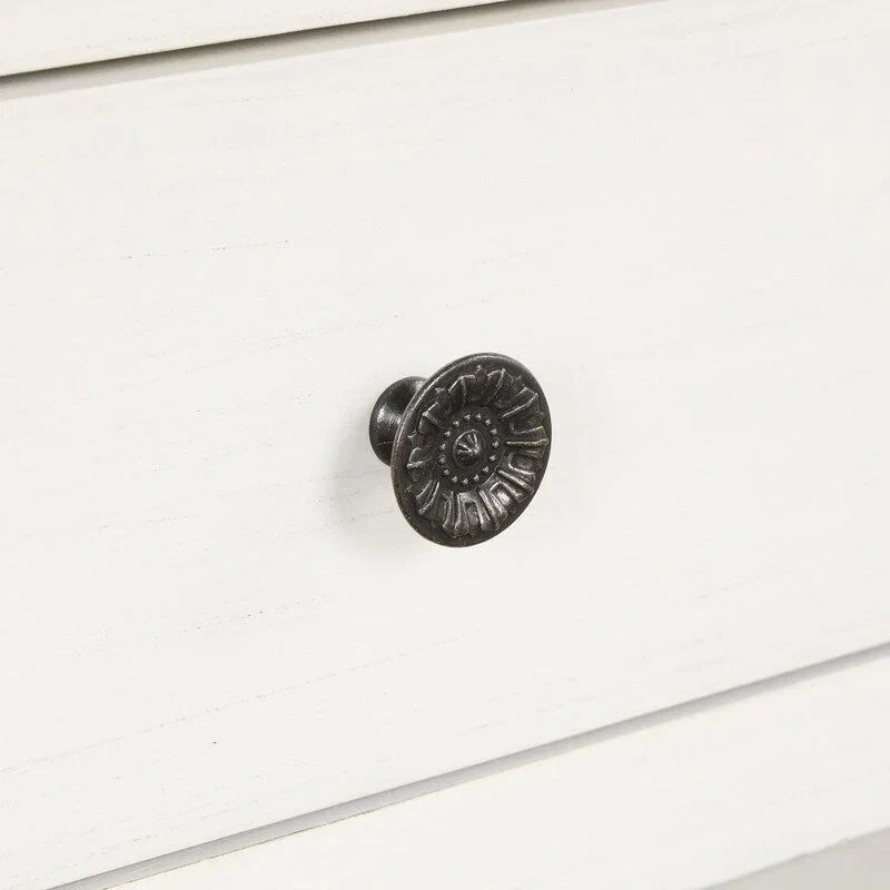 Wood Console Table with 3 Storage Drawers and 2 Shelves