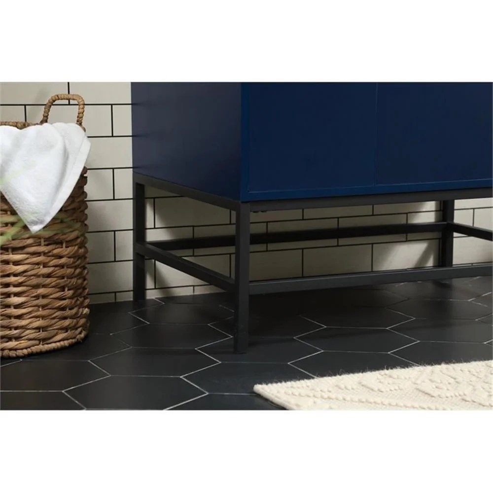 Elegant Kitchen and Bath 32 Inch Single Bathroom Vanity In Green