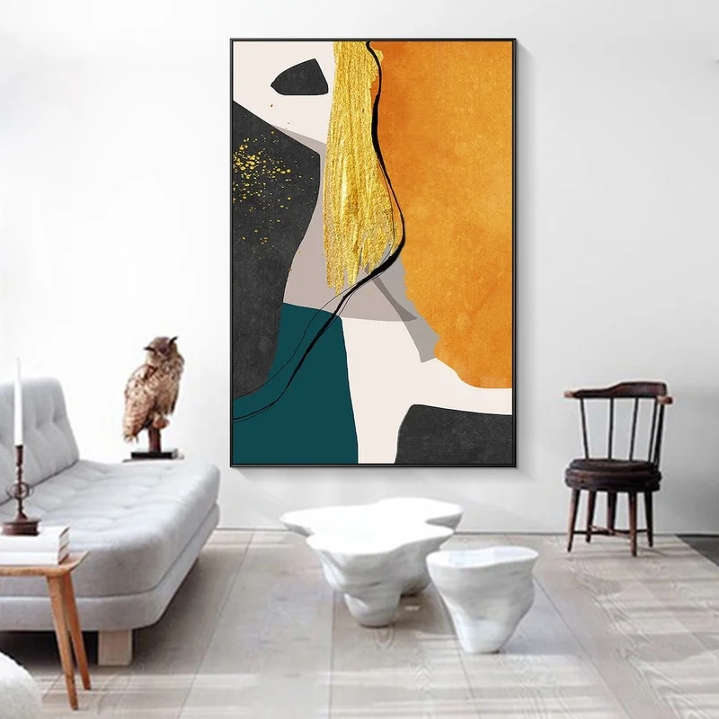 Brown Abstract Painting Wabi Sabi Wall Art Minimalist Painting Neutral Abstract Art Lare Earth Tone Modern Painting Home Decor