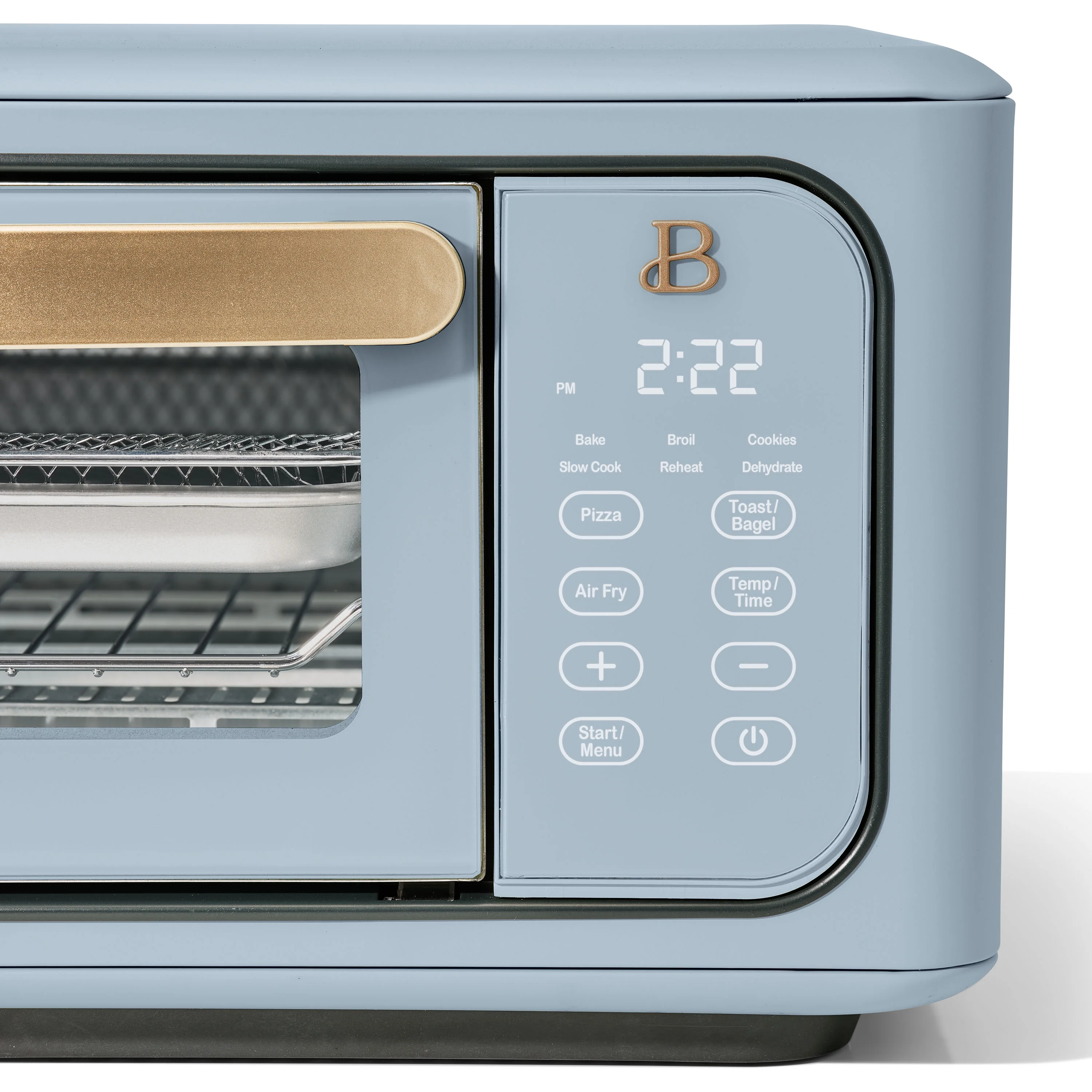 Beautiful Infrared Air Fryer Toaster Oven, 9-Slice, 1800 W, White Icing by Drew Barrymore