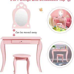 Fireflowery Vanity Detachable Princess Pretend