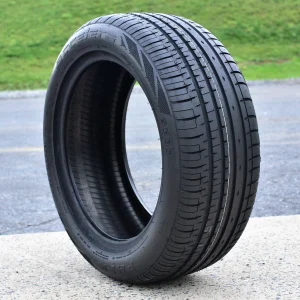 A pair of 2(2) 225/40R20 101W XL AS A/S performance tires