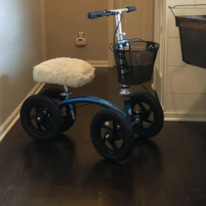 New KneeRover Quad All Terrain Knee Walker in Metallic Blue