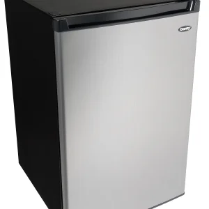 Danby 4.5 cu. ft. Compact Fridge with True Freezer in Stainless Steel (DCR045B1BSLDB)