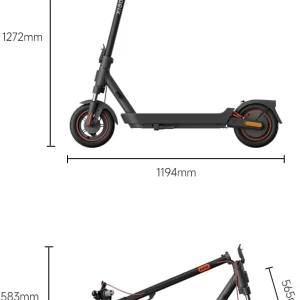 Xiaomi E-Scooter with German Road Legal (Max 20 km/h, Up to 70 km Range & 25 Percent Incline, Pneumatic Tyres, Dual Brakes, Display, Aluminium Body, App)