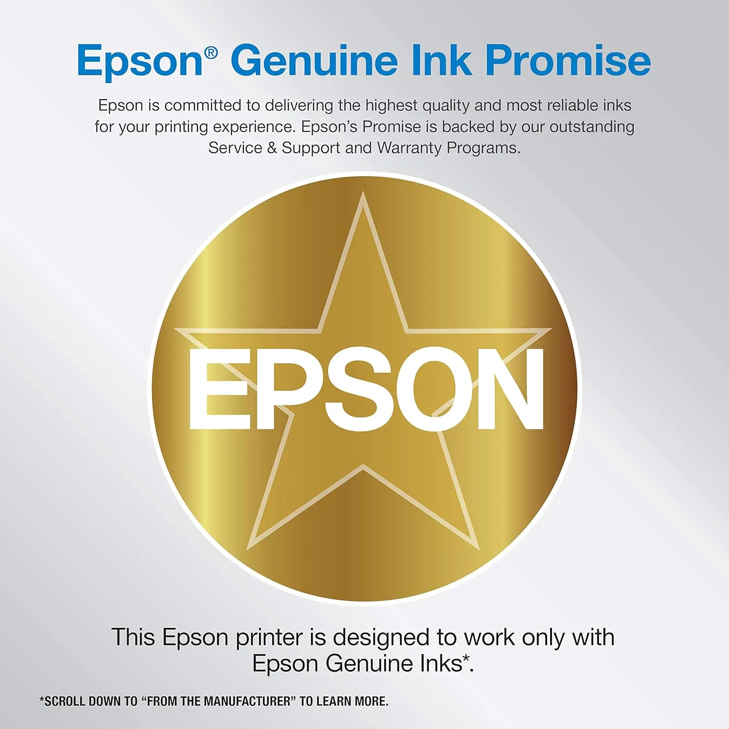 ET-4800 Wireless All-in-One Cartridge-Free Supertank Printer with Scanner, Copier, Fax, ADF and Ethernet C Ideal-for Your Home Office, White