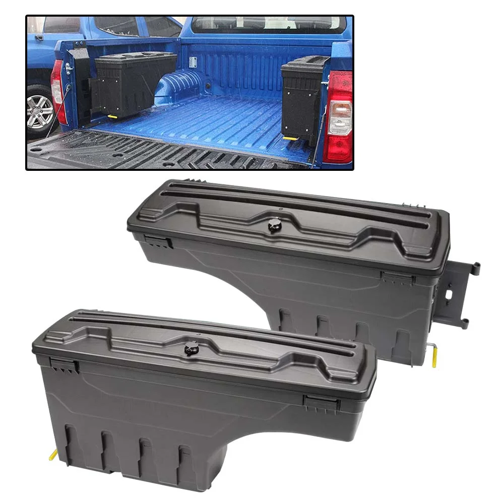 Truck Bed Storage Box Toolbox LH & RH Fit For Dodge Ram 1500 2500 3500 2002-2008