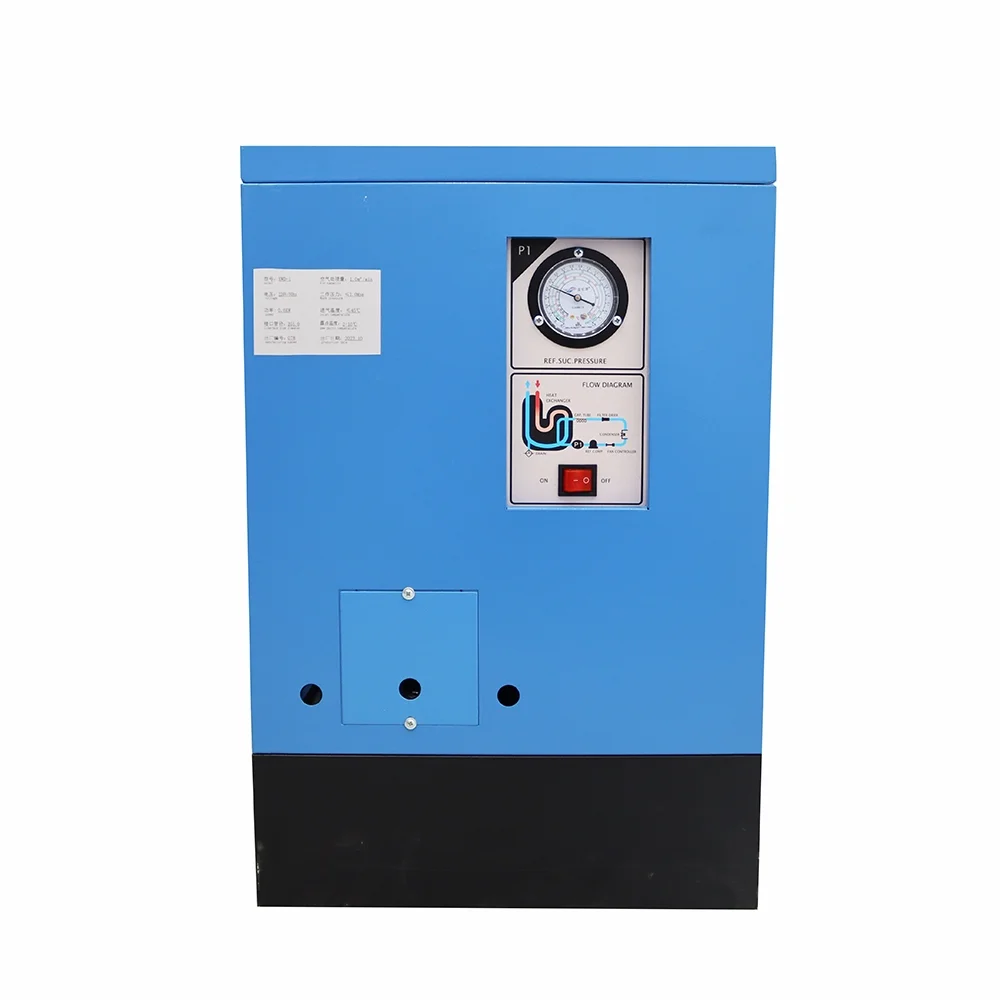 7.5C Refrigerating Dryer Air Compressor Refrigerated Freeze Dryer Compressed Air Dryer Drying Machine 220V