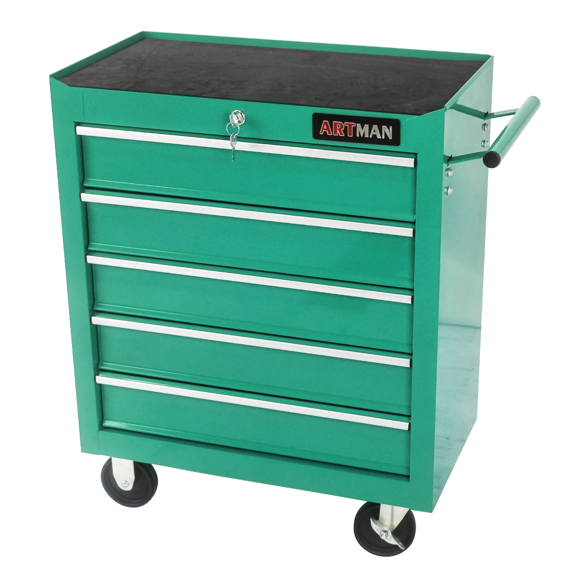 ARTMAN 5 Drawer Rolling Tool Chest, Tool Storage Cabinet with Wheels and Drawers for Garage Warehouse