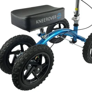 New KneeRover Quad All Terrain Knee Walker in Metallic Blue