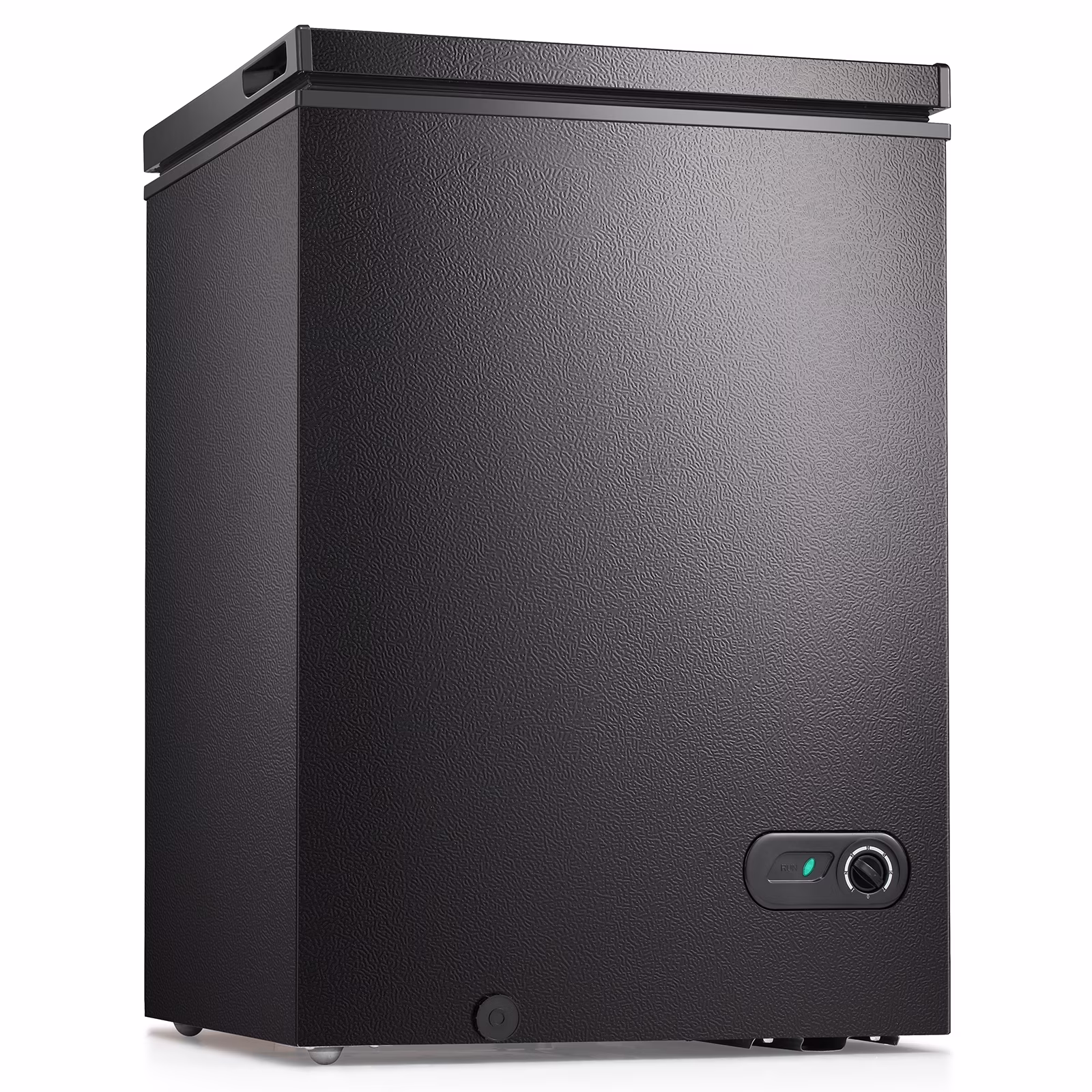Moifoi 3.5 Cu.ft Chest Freezer w/ Removable Storage Basket & Top Open Door, Energy Saving, White