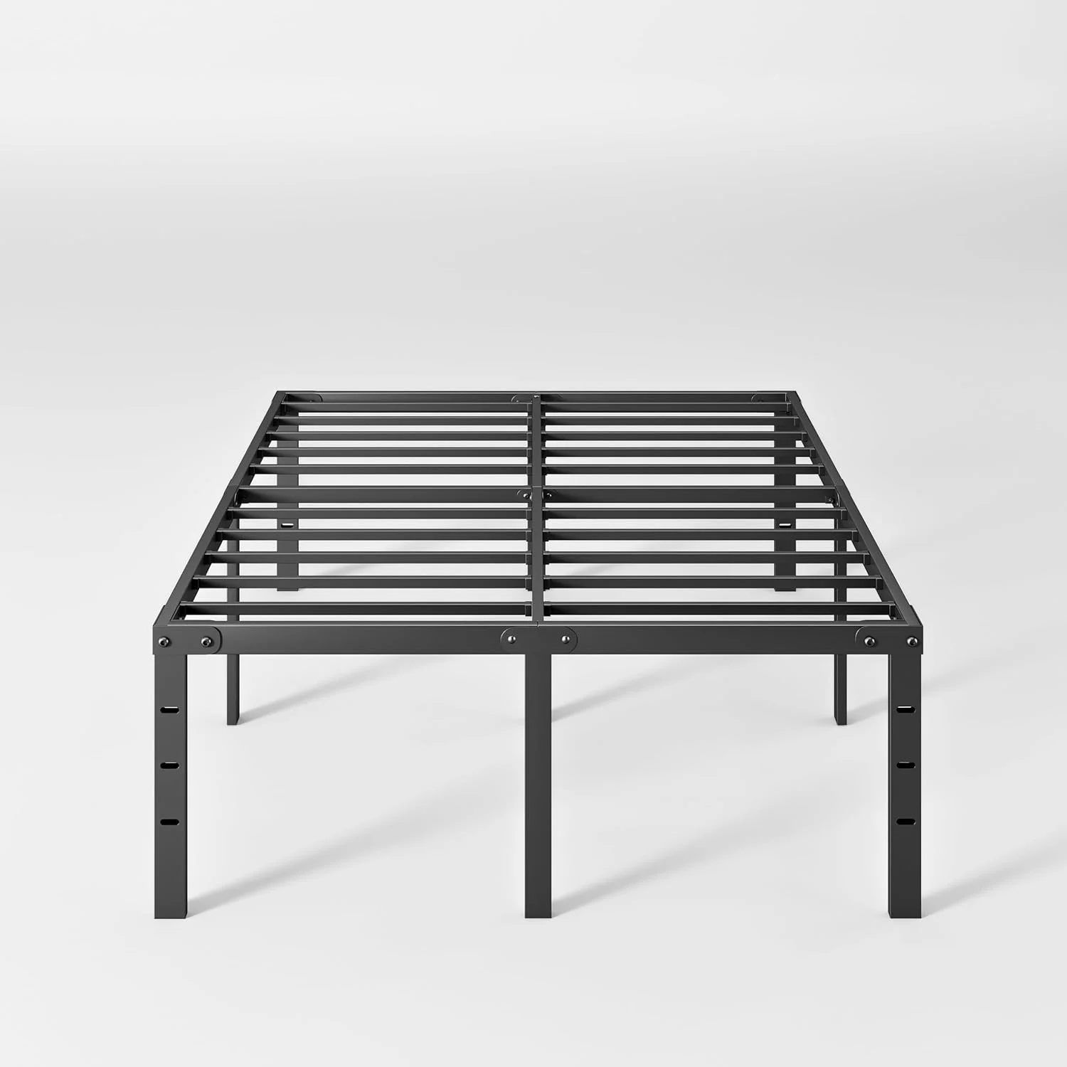 20 Inch King Bed Frame No Box Spring Needed, Heavy Duty Tall Metal Platform with Large Storage Space, Easy Assembly Strong Bearing Capacity, Noise Free