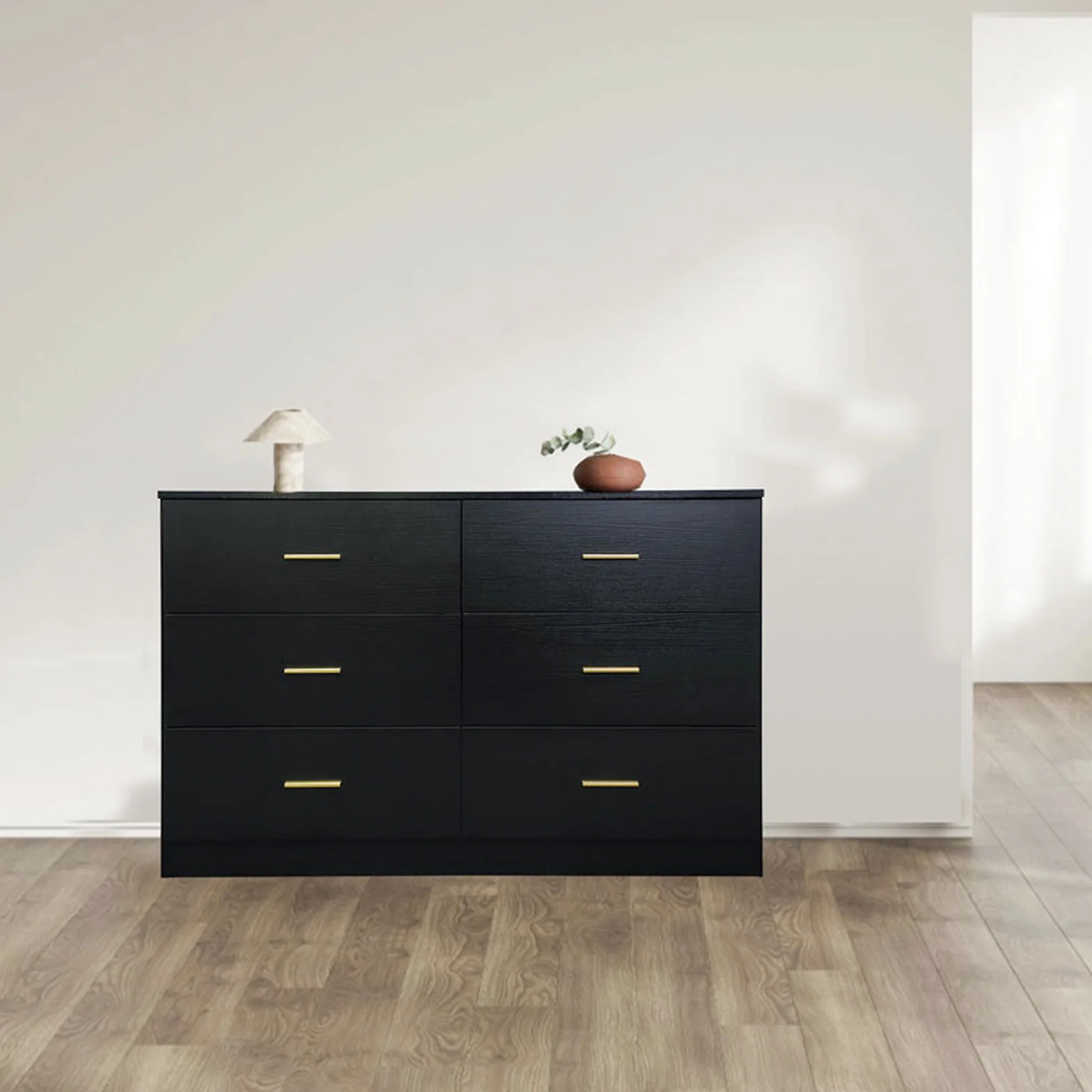 Dark Blue Dining Room Storage Cabinet With Shelves - Coffee Bar Drawers For Kitchen Antique Drawers, Shelves, And Cabinets