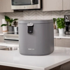 Foodcycler Eco 5 Odorless Indoor Compost Electric Food Waste Disposer 5 L, Gray