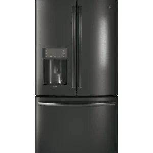 GE Appliances PFE28KBLTS 36 Inch French Door Refrigerator Black Stainless Steel