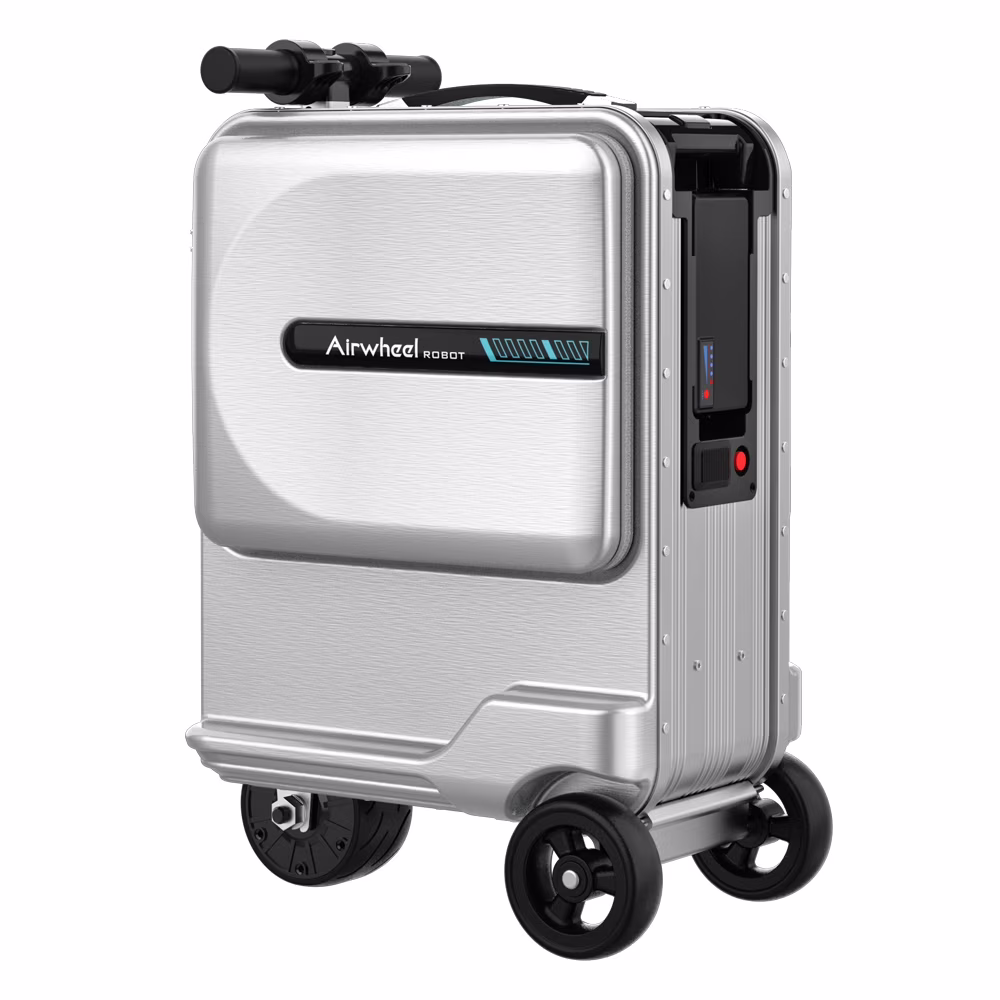 Airwheel 20 Inch SE3miniT Smart Robot Electrical Riding Luggage Ride on Scooters Carry On Luggage for Travel