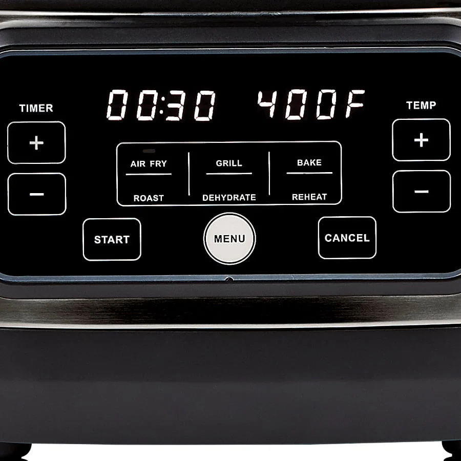 Grill Air Fryer Home, Black, 5.5 Quart
