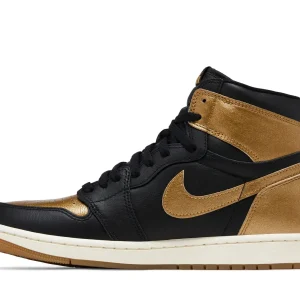 Jordan 1 Retro High OG 'Black Gold'