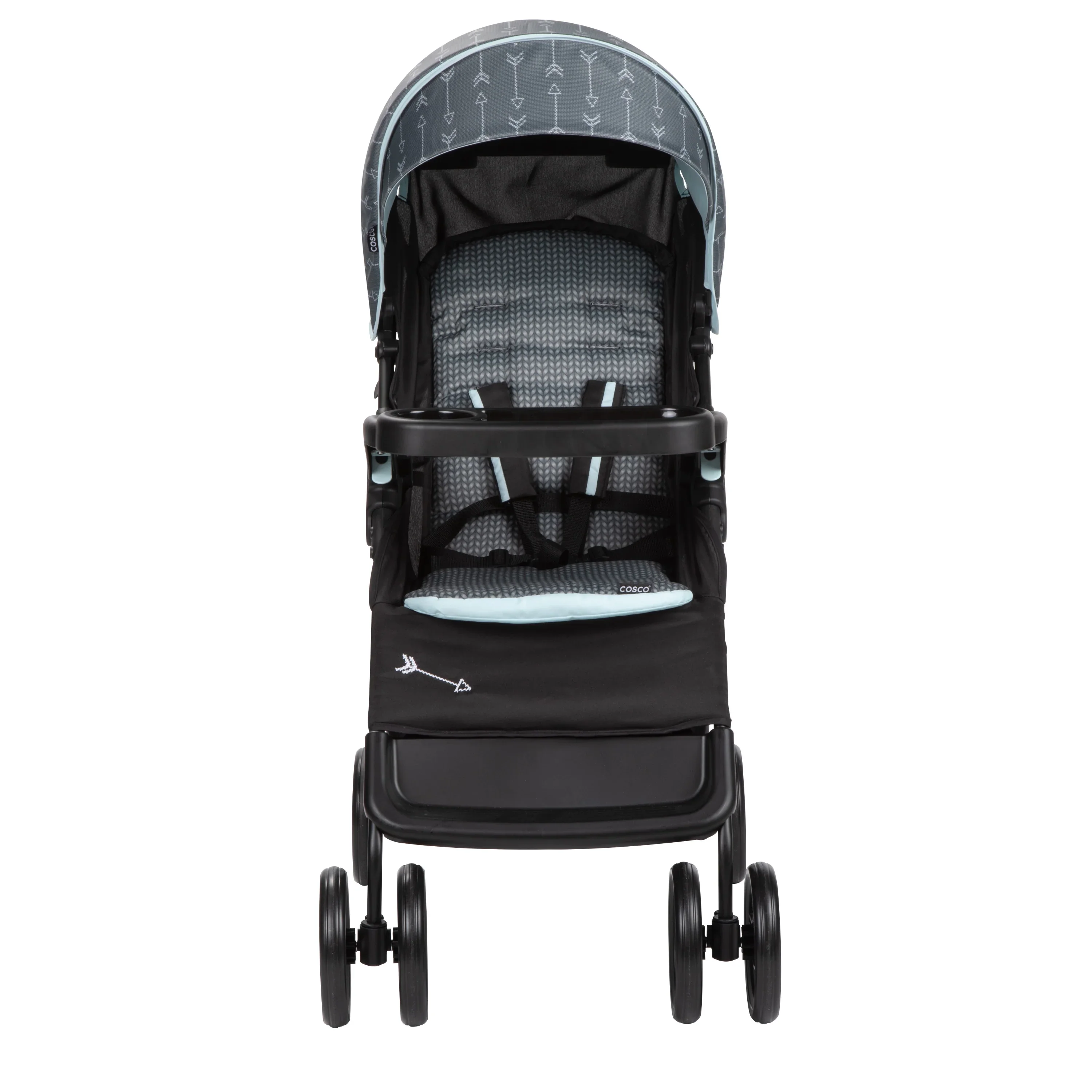 Cosco Kids Lift & Stroll DX Travel System, Gray Arrows, Toddler, Unisex